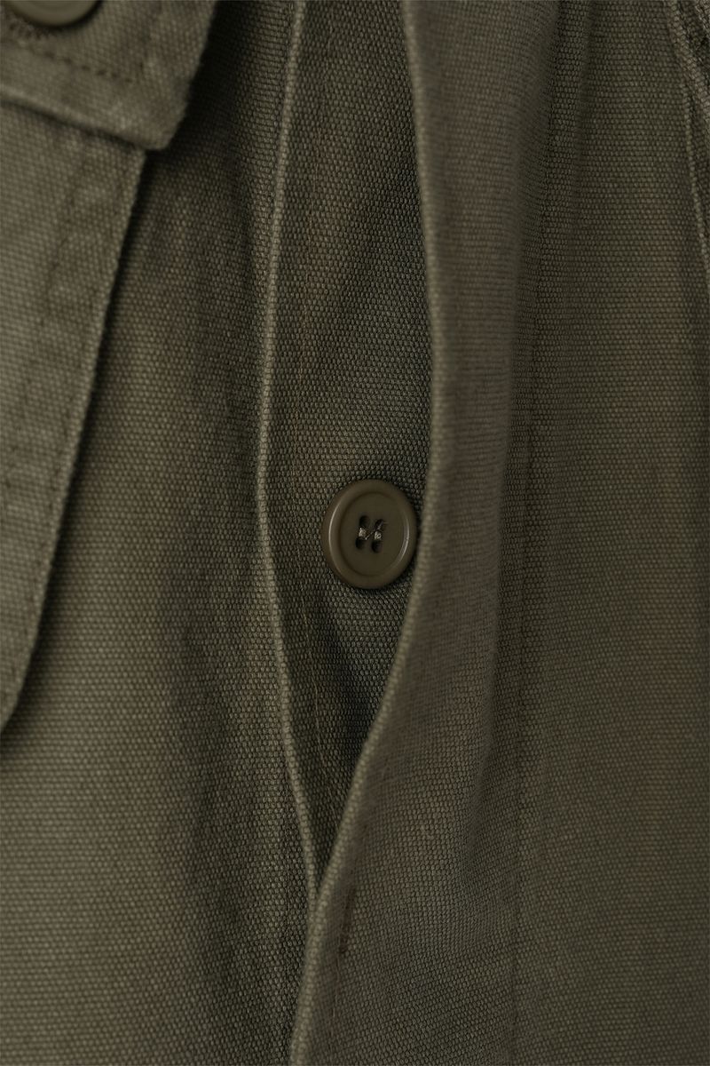 Washed Military Field Jacket
