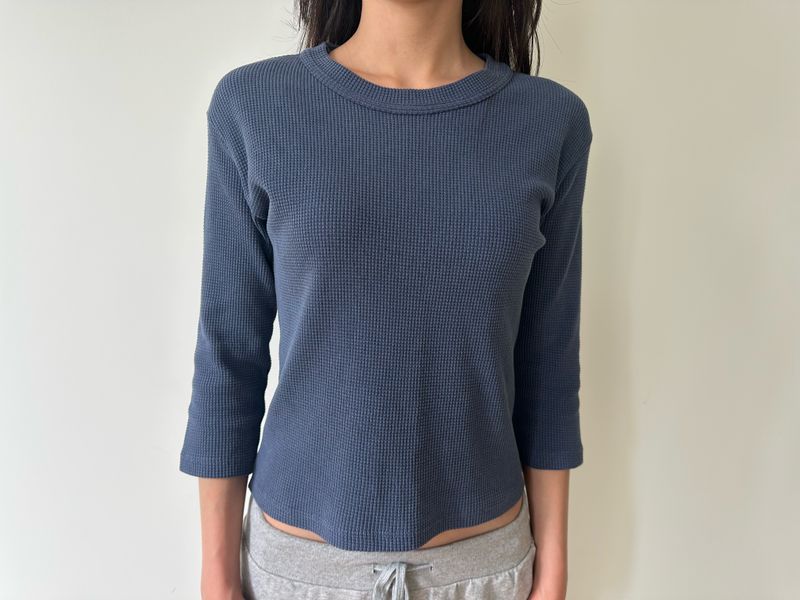 waffle slim tee
