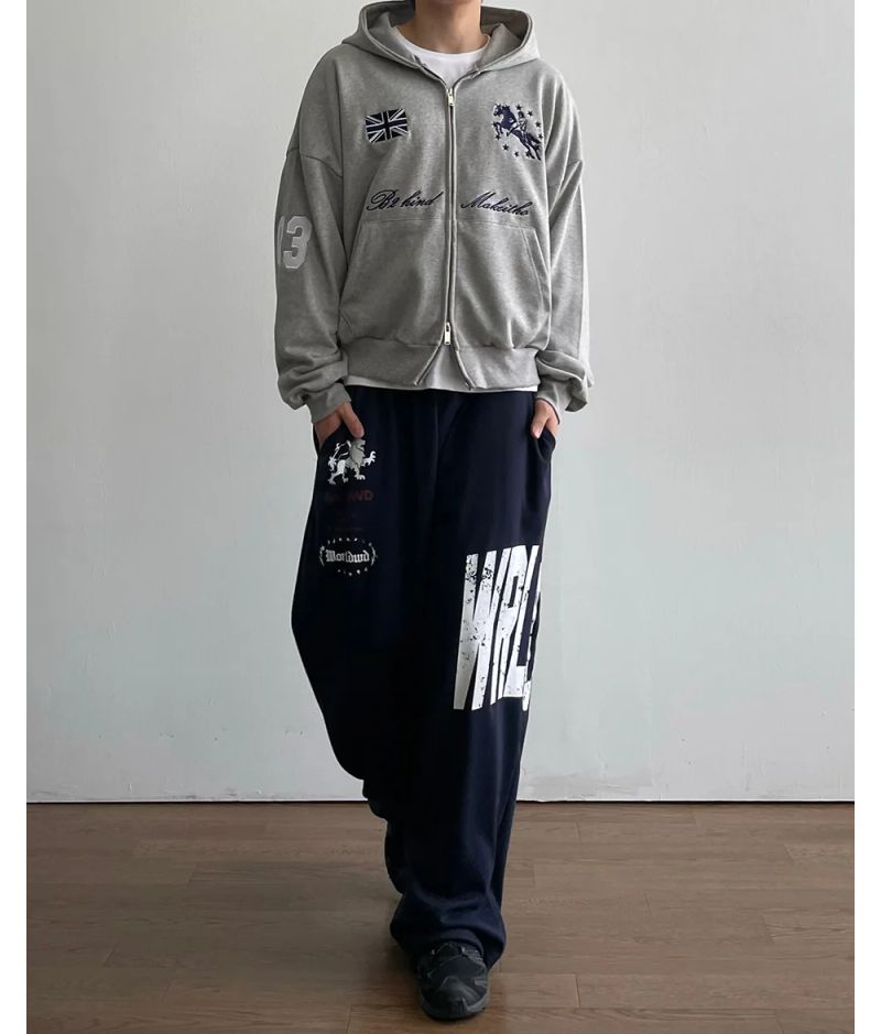Geo-Printed Sweatpants