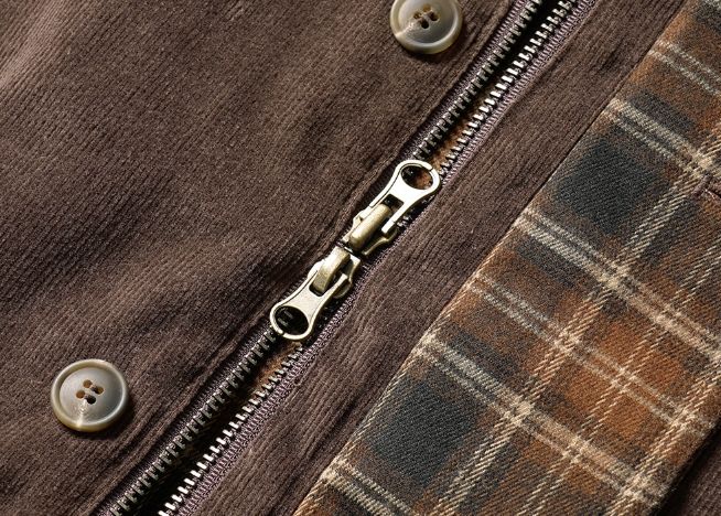 26FW★ Duff Corduroy Neck-Up Jacket