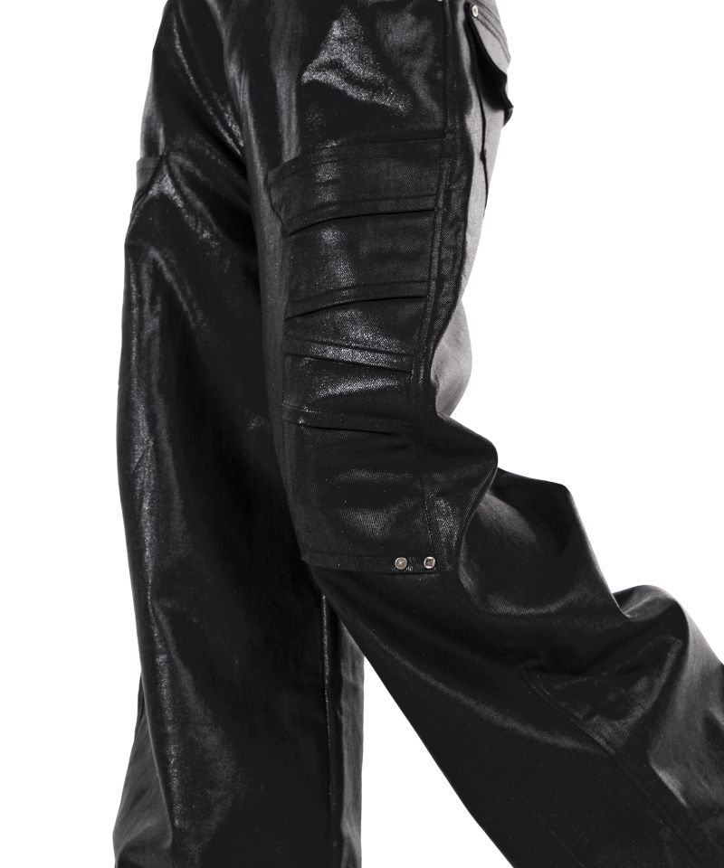 GLOW DENIM WIDE PANTS