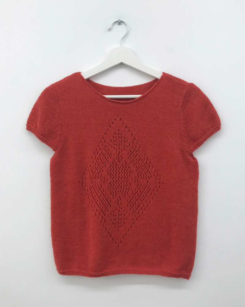 Boucla short-sleeve knit (4color)