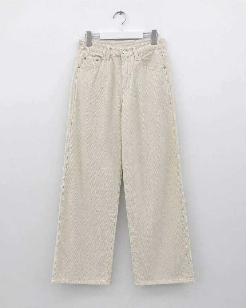 Caramel corduroy pants (3color)