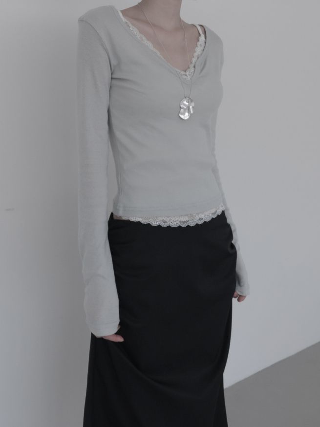Miel Hook See-Through Tee