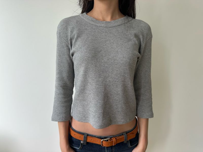waffle slim tee