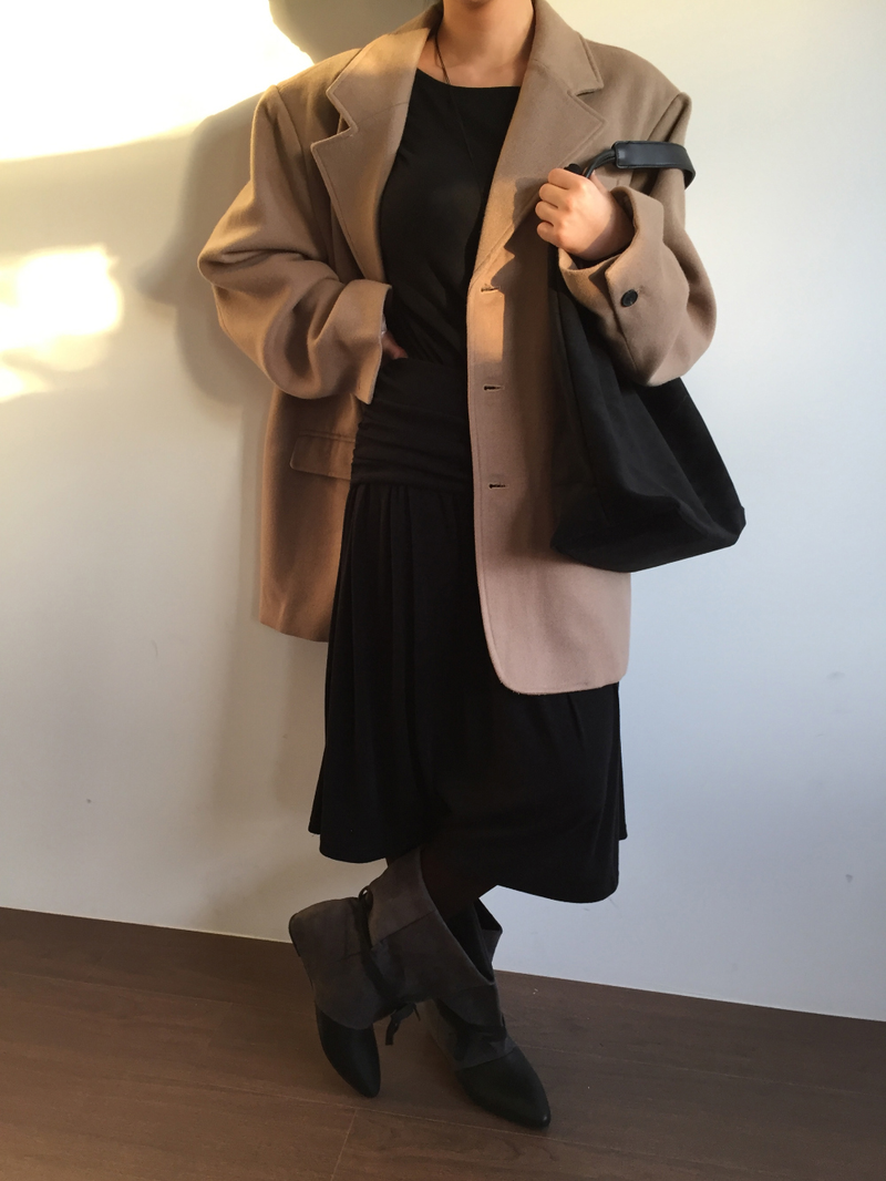 Hobos Suede Shoulder Bag (2color)