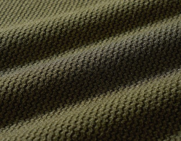 26FW★ ウェーブ レギュラー ヘンリーネック ニット