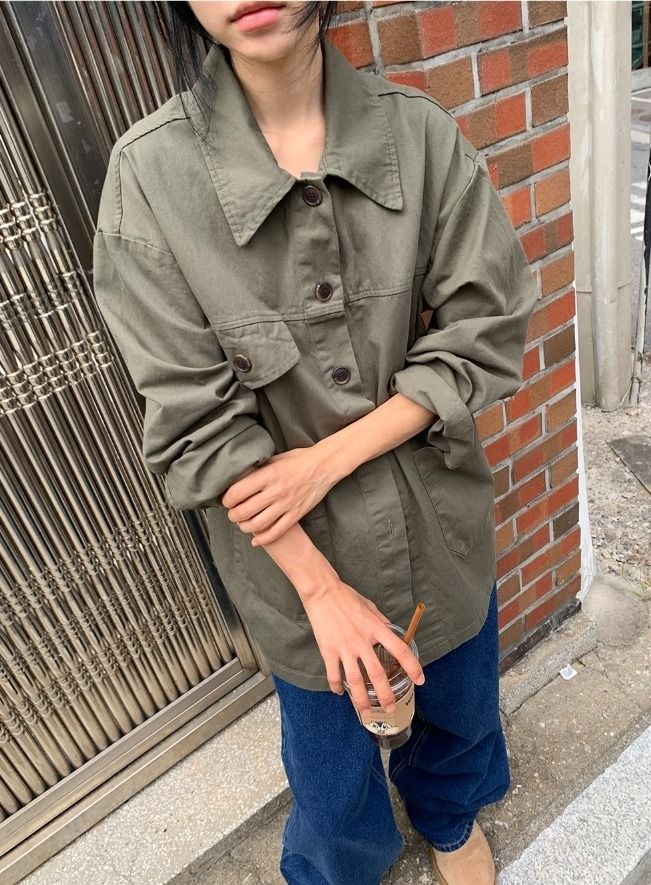 26FW★ [BAONHAUS] Basdi Half Walk Field Jacket
