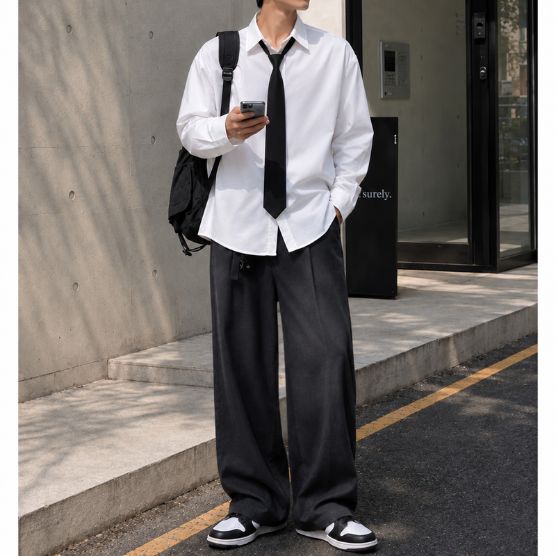COZINESS（コジネス）の「[Tie SET] 54507 Pure Layered Shirt (3 colors)（Tops）」