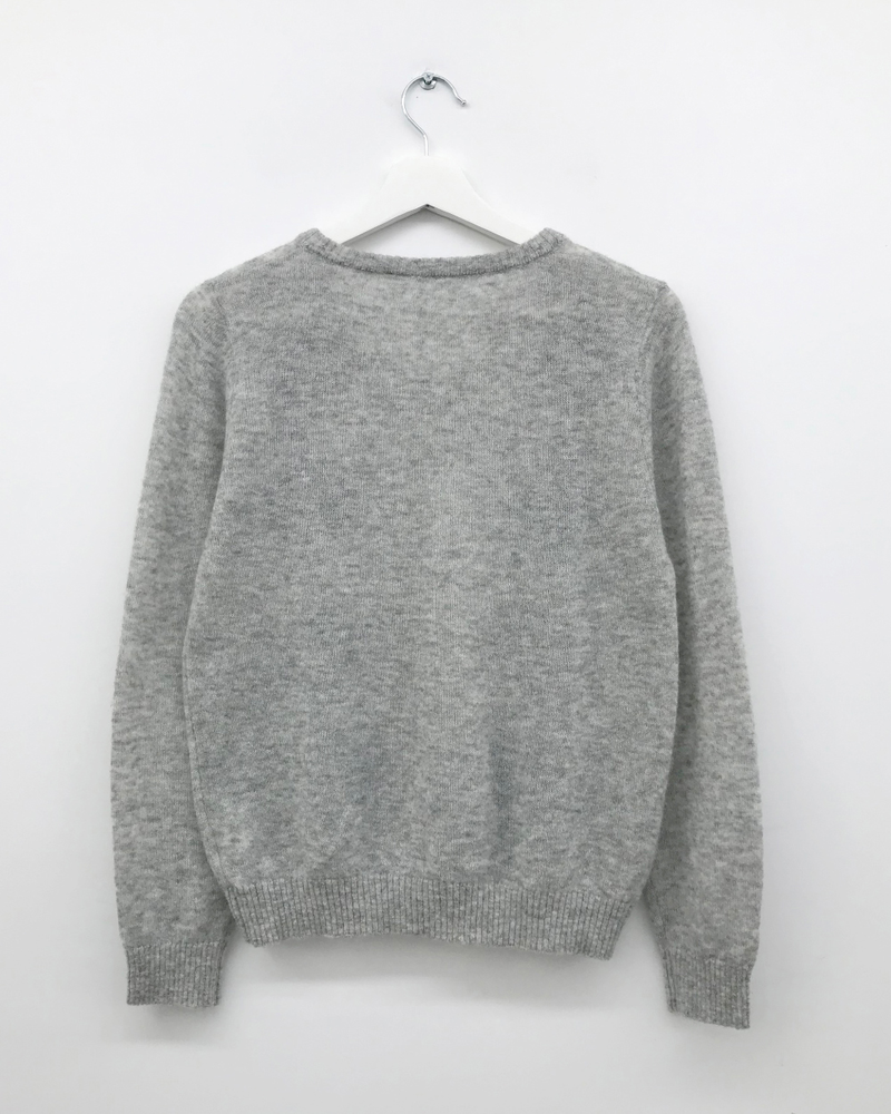Fmang Mohair Argyle Knit (4color)
