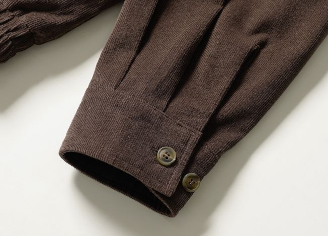 26FW★ Duff Corduroy Neck-Up Jacket