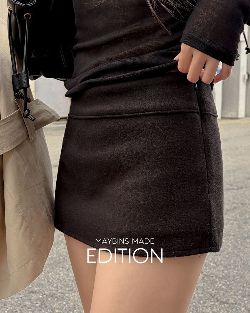 MADE. Tember mini skirt with built-in shorts