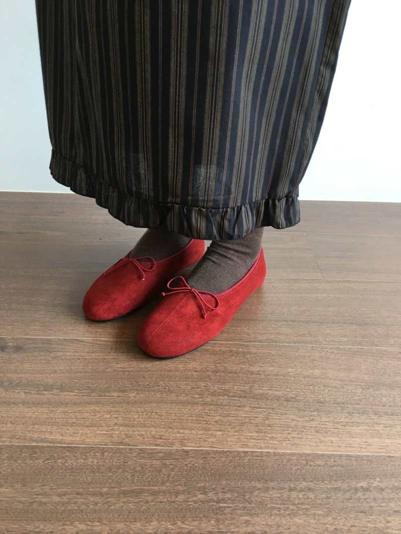 DUGGY（ダギー）の「オデット ボウ フラット シューズ (3color)（シューズ）」