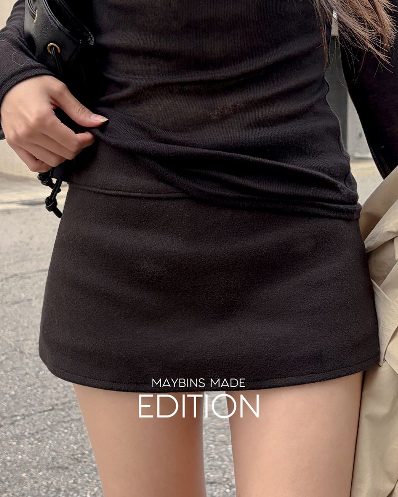MADE. Tember mini skirt with built-in shorts