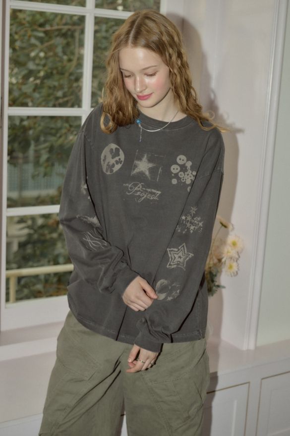 26FW★ Effect Pigment Long Sleeve