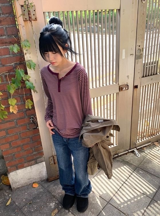 Utaka Semi-Bootcut Denim Pants