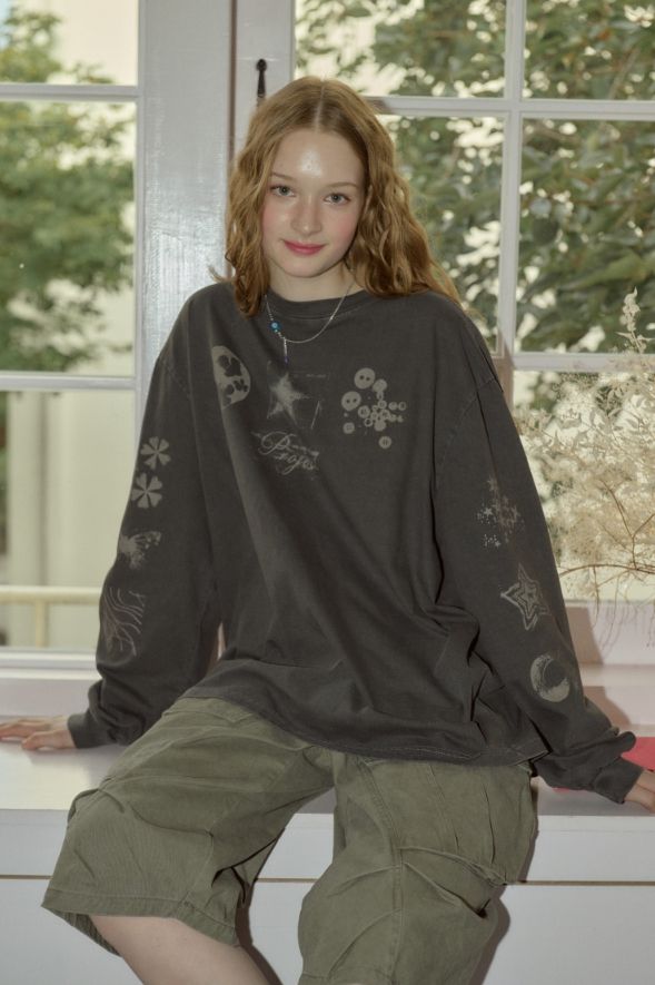 26FW★ Effect Pigment Long Sleeve