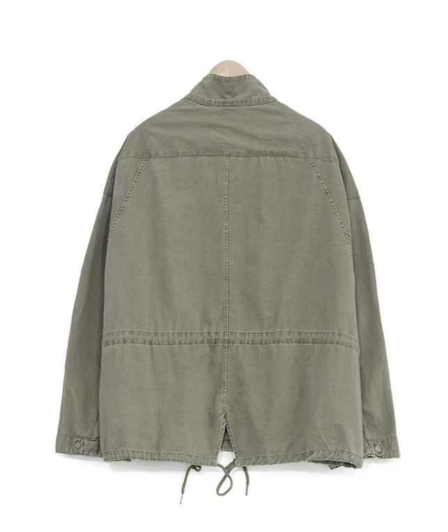 Lawn Washed Pigment Field Jacket