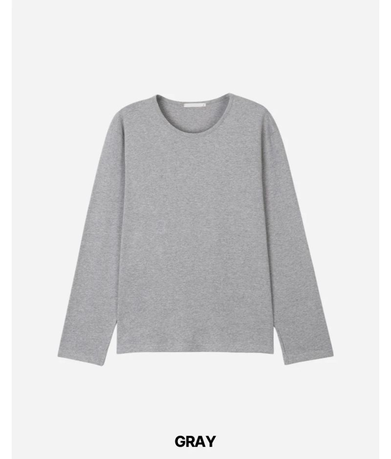 Normal Standard U-Neck Long Sleeve