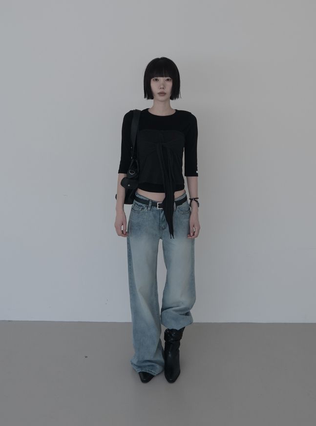 Loen Straight Low Denim