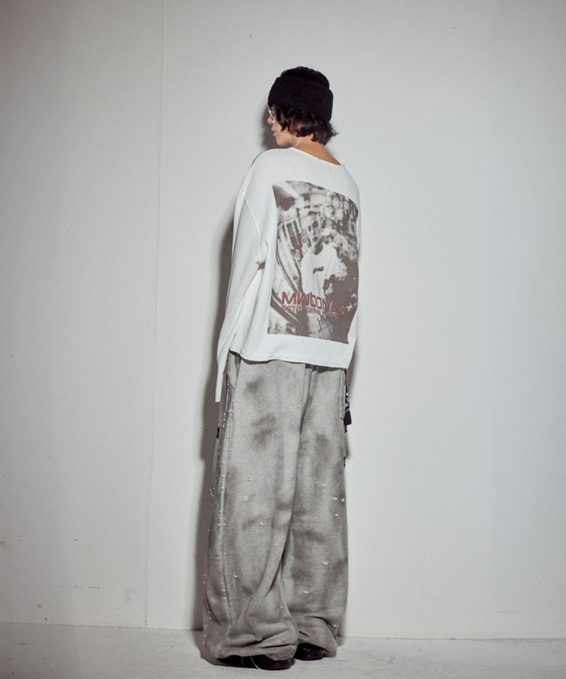 VTG printing heavy waffle LS-IV