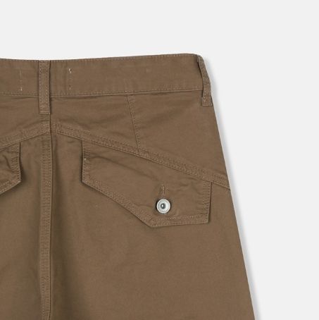 Norton Pintuck Washed Wide Cotton Pants