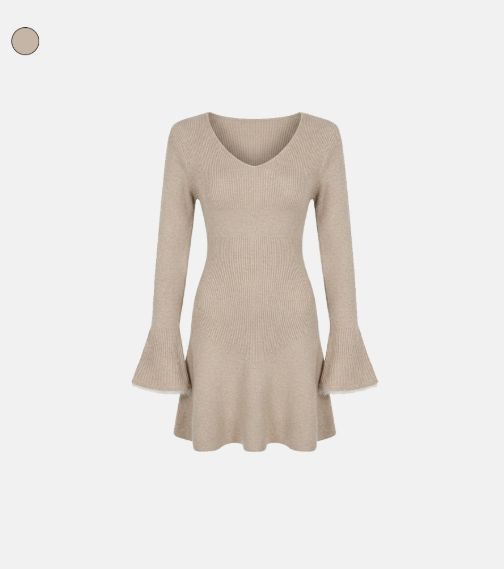 Bin Flare Knit One Piece