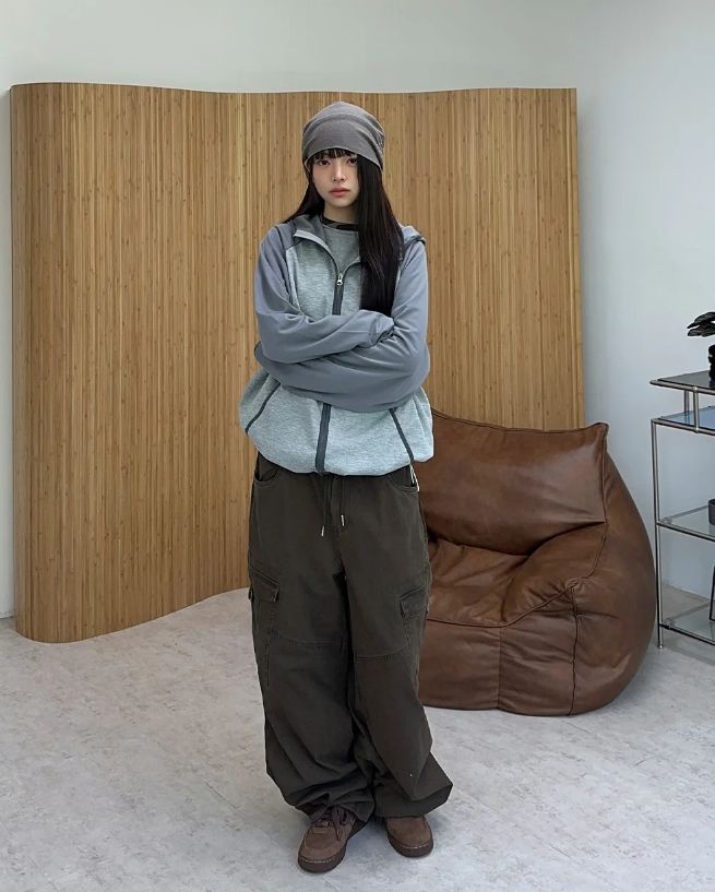 Maydon button pocket cargo pants