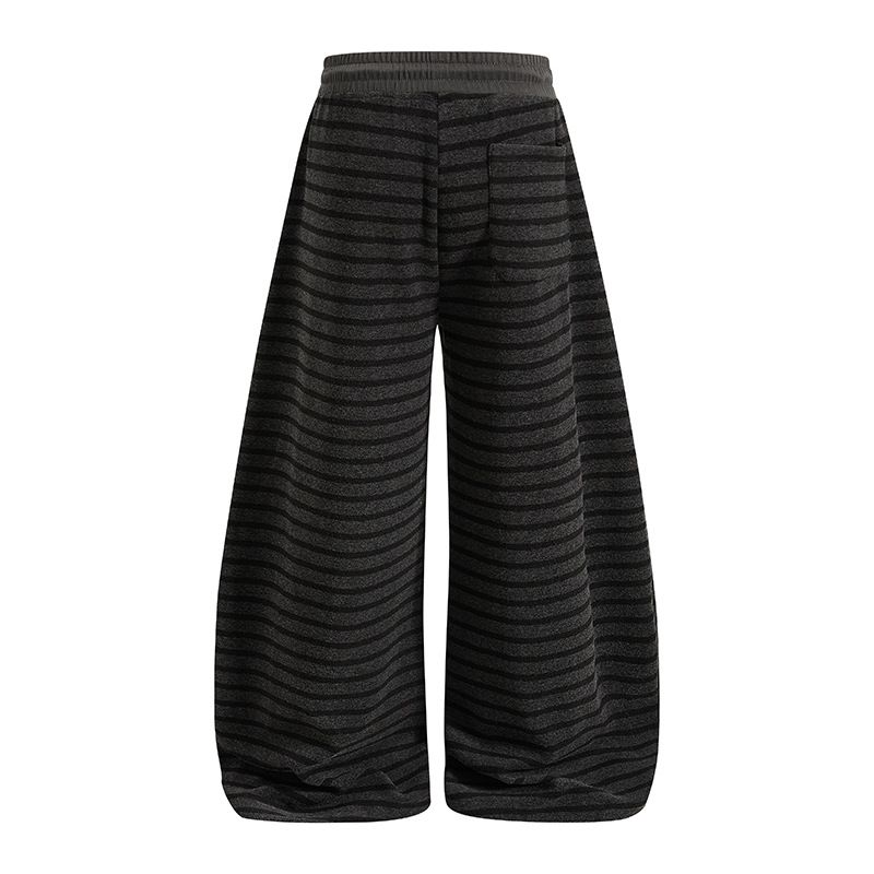 Lily Striped Wide Knit Pants