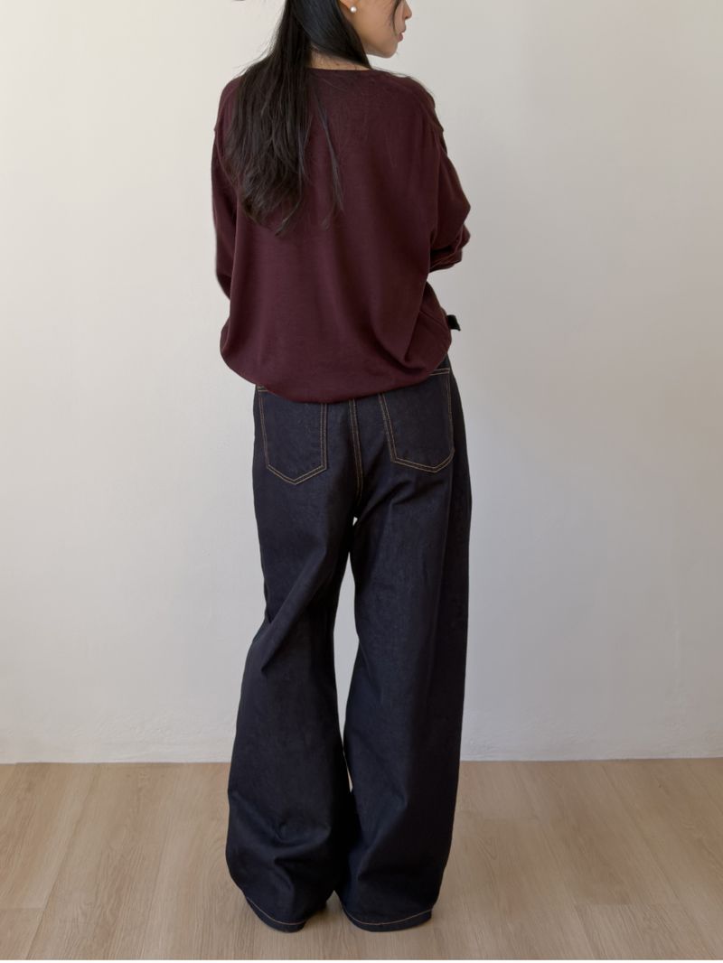 Adjust Selvedge Wide Pants