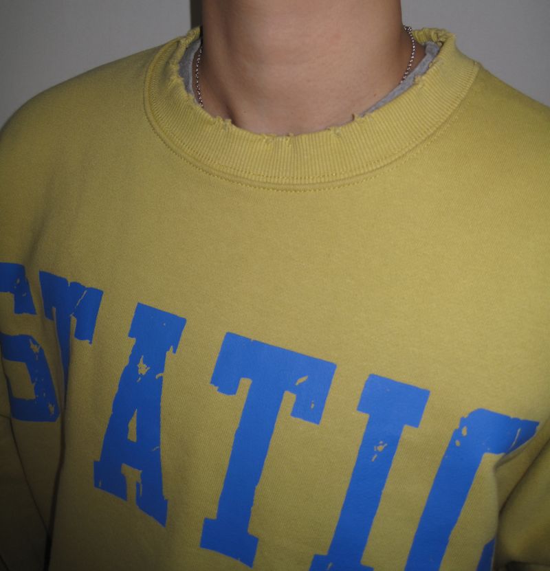 [UNISEX] STO Damage Sweatshirt (2 Colors)