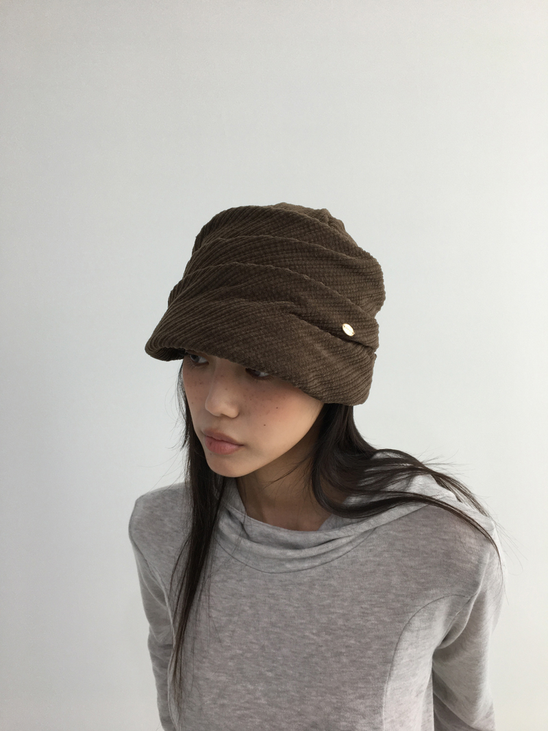 DUGGY(ダギー)の「ムービー コーデュロイ シャーリング キャップ(3color)(帽子)」