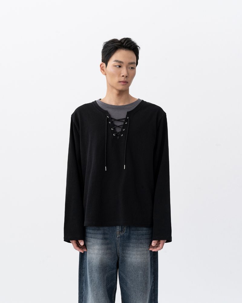 YOURNUS（ユアナス）の「26FW★ Lace Crop Long Sleeve（Tops）」