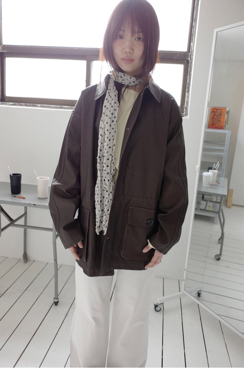 fake leather jacket (2c)