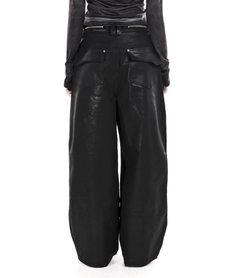 GLOW DENIM WIDE PANTS