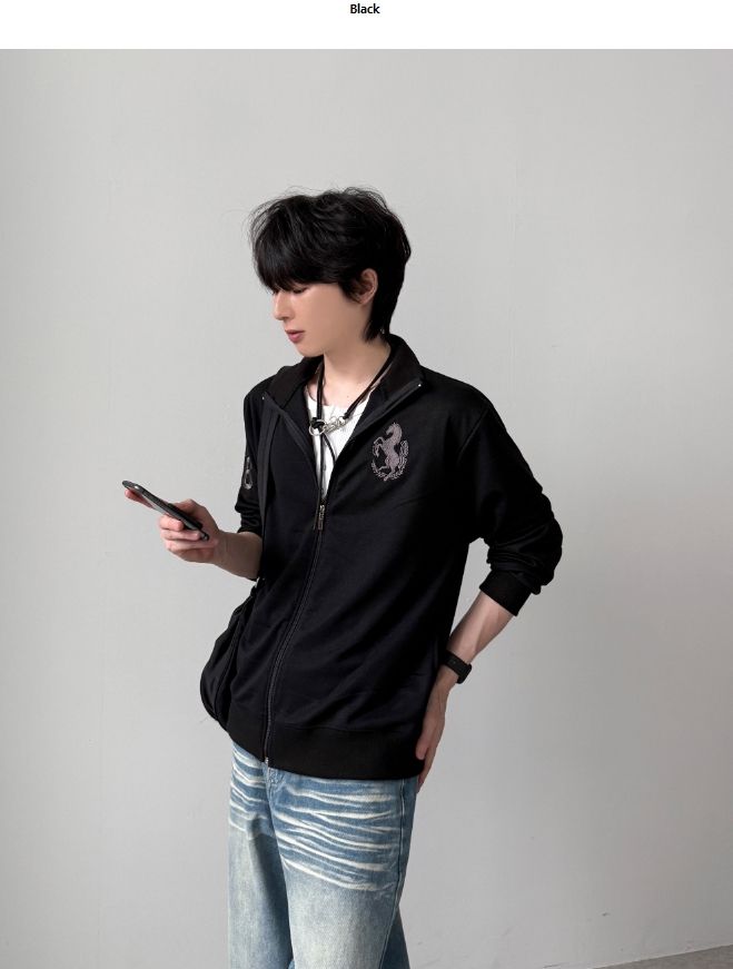 YOURNUS（ユアナス）の「Balkan High-Neck Zip-Up Jacket（Jackets/Outerwear）」