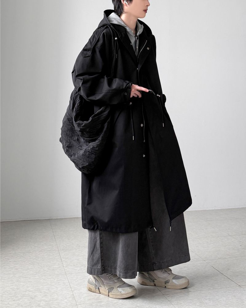 Edion Maxi Hooded Coat