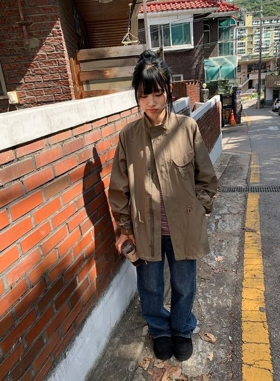 Utaka Semi-Bootcut Denim Pants