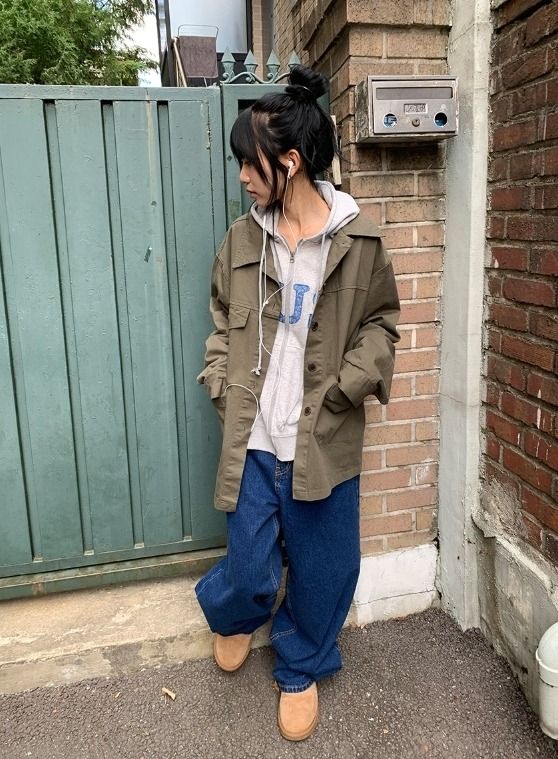 [unisex] Enkiyo Wide Denim Pants