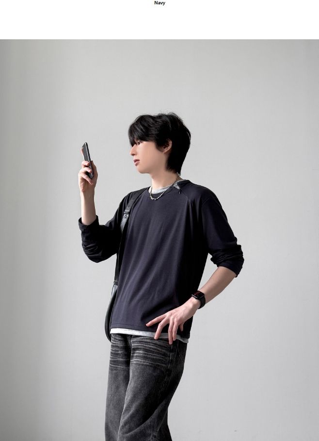 フリーズ レイヤード ロングスリーブ