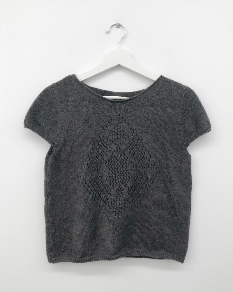 Boucla short-sleeve knit (4color)