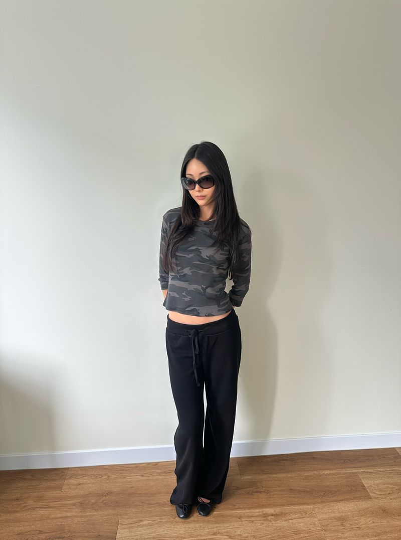 lowrise sweat pants