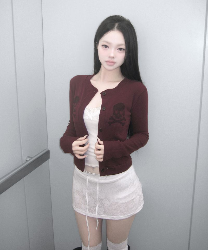 rose lace corset sk (4colors)