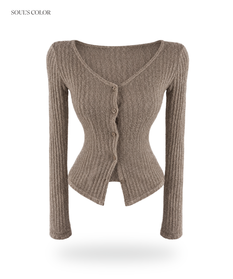 Romy wool knit cardigan (3color)