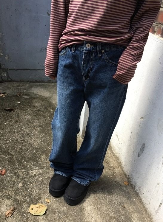 BAON（バオン）の「ウタカ セミブーツカット デニム パンツ（パンツ）」