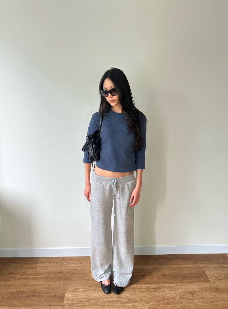 waffle slim tee