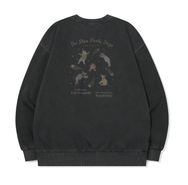 26FW★ Star Puppy Sweatshirt