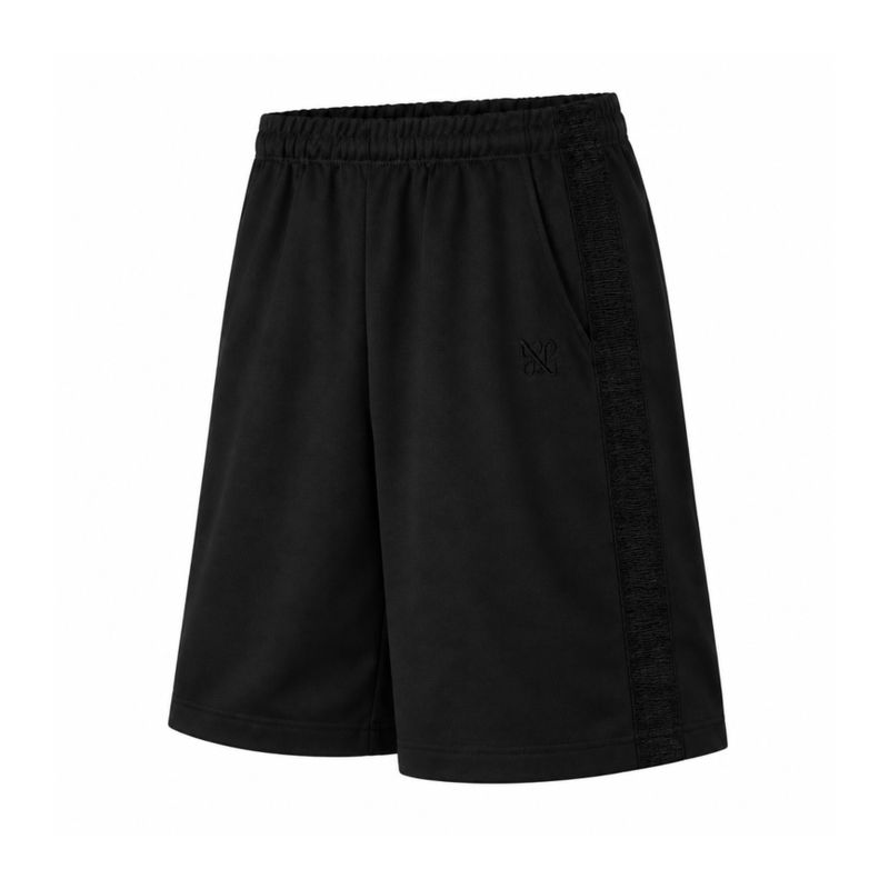 Nouvelle Lumiere（ヌヴェルルミエール）の「Aden Bermuda Track Shorts Black（Pants）」