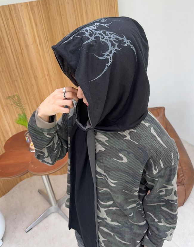 Veil Reversible Hood Muffler