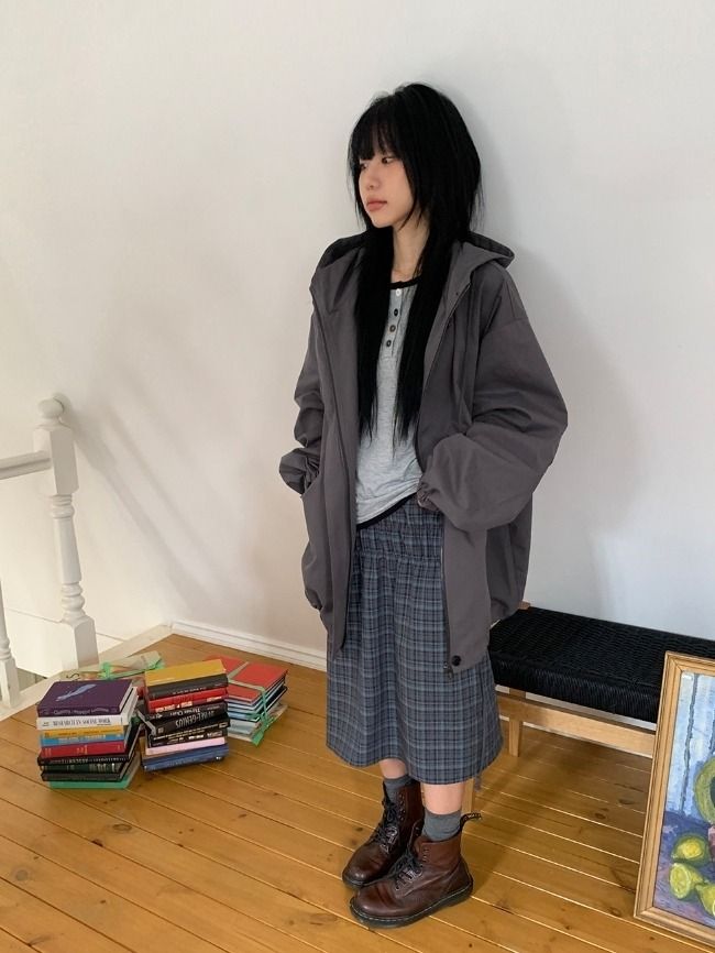 26FW★ [BAONHAUS] Poibin Boxy Hood Field Jacket